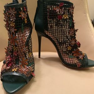 Zara Floral Mesh sandals